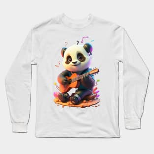 cute panda Long Sleeve T-Shirt